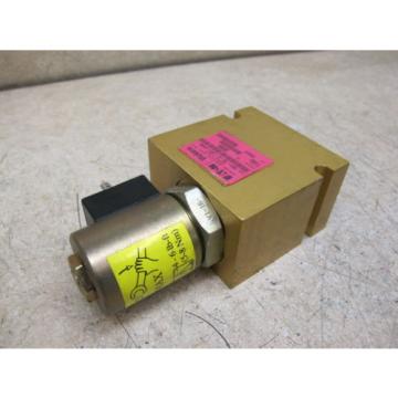 EATON / VICKERS,  2 WAY NC SOLENOID VALVE,  SV1-16-C-12T-24DG,  3000 PSI