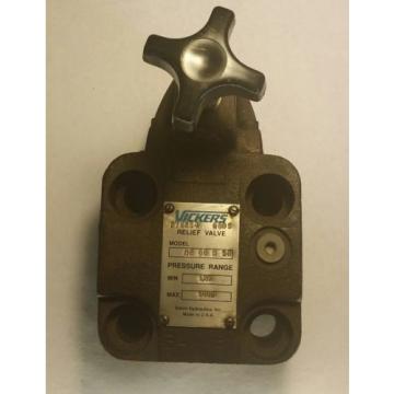 Vickers CG06B50 Hydraulic Relief Valve