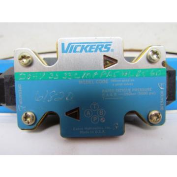 Vickers DG4V-35-33C-MFPA5WL-B5-60 Hydraulic Valve 120V 5pin Connector