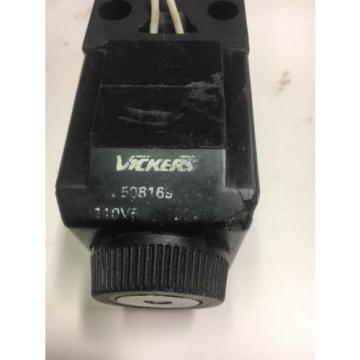 Vickers 508169 Hydraulic Valve 110/120V Warranty Fast Shipping