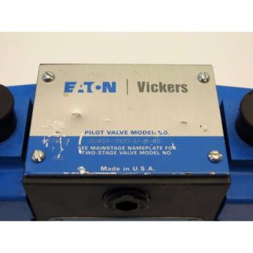 Eaton Vickers Hydraulic Pilot Directional Valve DG4S4-012C-U-B-60 with Coils #1