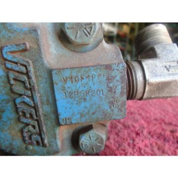 Vickers Hydraulic Pump - Model# V10F1P6B - 12B5K20L turns well