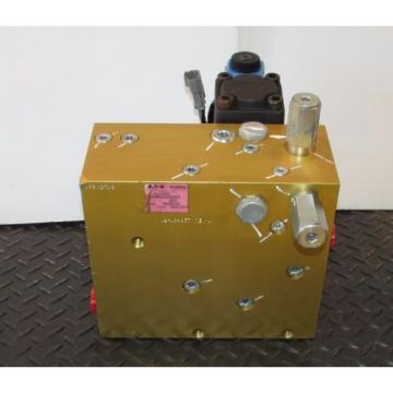 Eaton/Vickers Hydraulic Valve Actuator/Manifold 630AA00662A