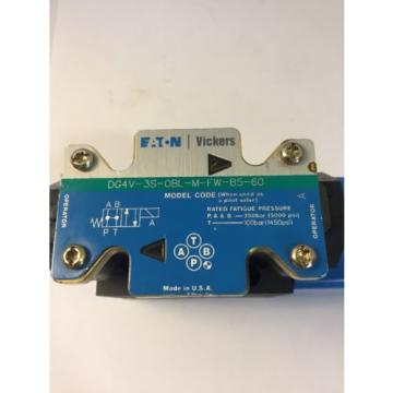 Vickers DG4V-3S-6C-M-FW-B5-60-EN21, Reversible Directional Control Valve