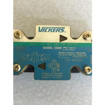 Origin VICKERS HYDRAULIC SOLENOID VALVE DG4V-3S-8C-VM-FW-B5-61