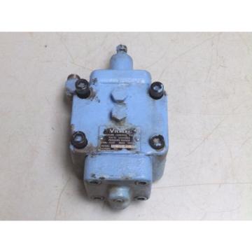 Vickers Hydraulic Pressure Control Valve MDL: RG-06-D2-10 PRESURE RANGE 250-1000