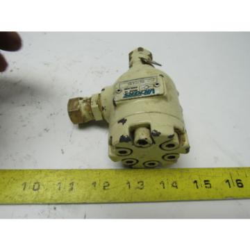 Vickers C2-805UB Right Angle Hydraulic Check Valve 3/8