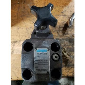 Vickers Relief Valve CG-06-C-50 B945 500-2000 PSI Range