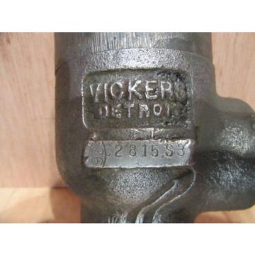 Origin OLD STOCK VICKERS DETROIT C2-815-S3 CHECK VALVE 5599 RIGHT ANGLE