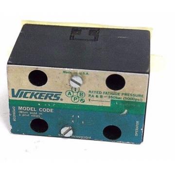 Origin VICKERS DG4V-3S-2N-M-U-B5-60 PILOT VALVE DG4V3S2NMUB560