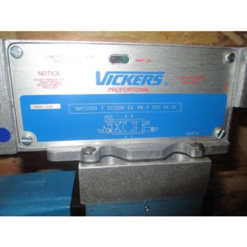 VICKERS KAFDG5V 7 2C200N EX VM F PD7 H1 13  HYDRAULIC PROPORTIONAL VALVE UNUSED