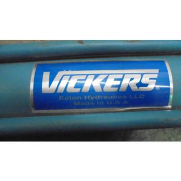 VICKERS 26#034; STROKE HYDRAULIC RAM #111100D NO TAG ON ITEM 26#034;STROKE USED