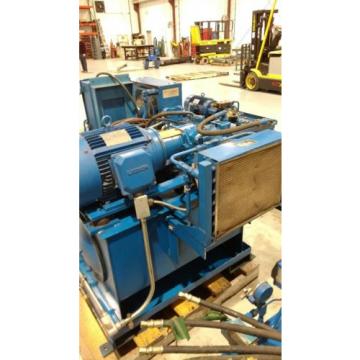 Hydraulic power unit with Vickers 15HP pump