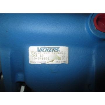 Origin VICKERS HYDRAULIC PUMP PV032 B2R PV013 A2R WITH BALDOR MOTOR 7 1/2 HP