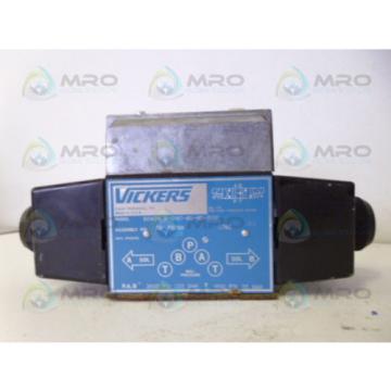 VICKERS DG4S4LW-016C-BB-60-S491 HYDRAULIC DIRECTIONAL CONTROL VALVE Origin NO BOX