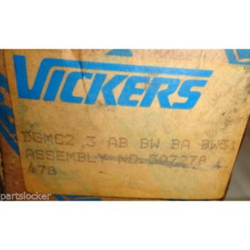 VICKERS DGMC2 3 AB BW BA BW 31 HYDRAULIC FLOW CONTROL VALVE DGMC23ABBWBABW31 Origin