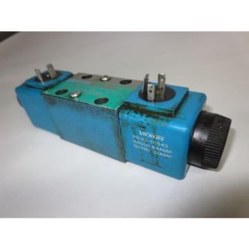 VICKERS DG4V-3S-6C-M-U-T5-60 SOLENOID VALVE - USED