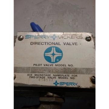 SPERRY VICKERS DIRECTIONAL VALVE DG4S4 016C W B 50_DG4S4016CWB50