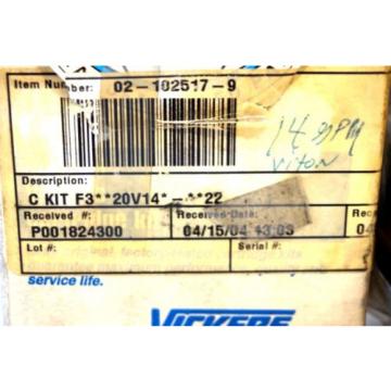 Origin VICKERS 02-102517-9 CARTRIDGE KIT F320V14-22 021025179