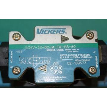 Vickers, DG4V-3S-6C-M-FW-B5-60, Hydraulic Directional Valve Origin