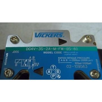 VICKERS DG4V-3S-2A-M-FW-B5-60 DIRECTIONAL VALVE Origin NO BOX