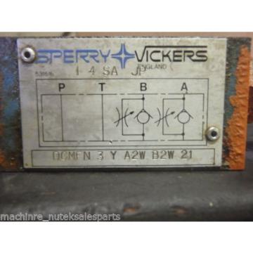 Sperry Vickers Valve DGMFN-3-Y-A2W-B2W-21 _ DGMFN3YA2WB2W21