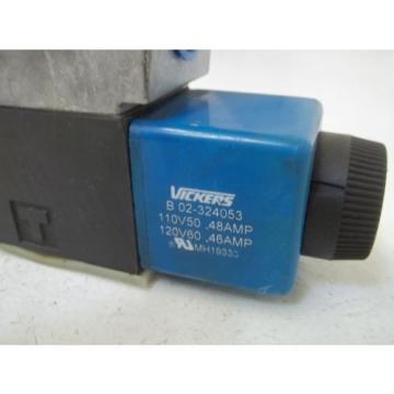 VICKERS DG4V-3S-6C-M-FW-B5-60-EN21 DIRECTIONAL VALVE USED