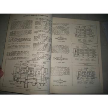 VICKERS HYDRAULICS CM2 CM3 20 amp; 30 DESIGN VALVES SERVICE amp; PARTS MANUALS