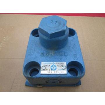 Sperry Vickers  C5G 815 S8 Hydralic Check Valve