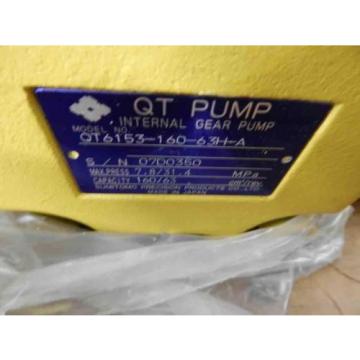 origin Sumitomo QT6153-160-63H-A Internal Gear Pump Max Pressure 78/314 MPa