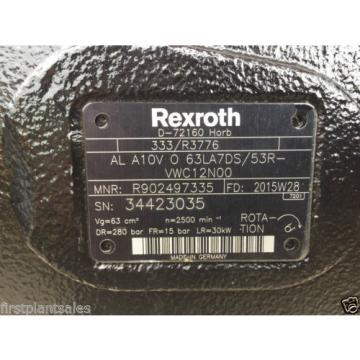 JCB 8040,8045,8050 Rexroth Hydraulic pumps P/N 333/R3776