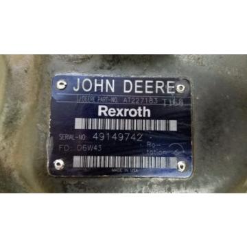 Rexroth John Deere AT227183 T168  Used Axial Piston pumps