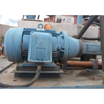 Rexroth PVQ-1/162-122RJ156DDMC hydraulic pumps and 30 KW 40HP motor 6 pole motor