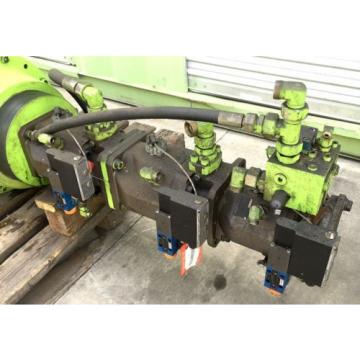 120 HP ABB ELECTRIC MOTOR 1780 RPM WITH THREE REXROTH R900 HYDRAULIC pumpsS