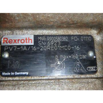 REXROTH pumps_ PV7-1A/16-20RE01MCO-16_PV7-1A/16-20RE01MC0-16