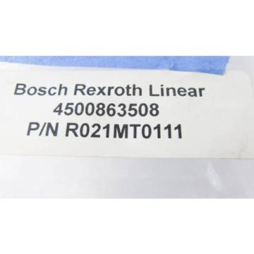 BOSCH REXROTH R021MT0111 Linear Motion System