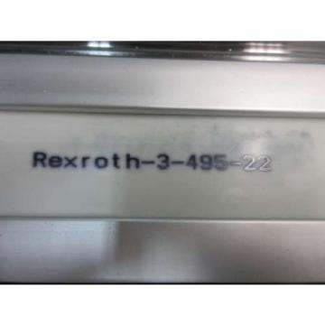 Origin REXROTH 3-495-22 R005527118 495MM RODLESS LINEAR PNEUMATIC CYLINDER D505948
