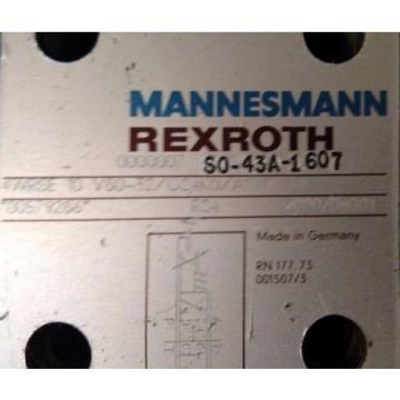 Rexroth 4WRSE-10-V80-32/G24K0/A1VR Servo Valve Mannesmann