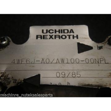 Uchida Rexroth Directional Control Valve 4WE6J-A0/AW100-00NPL
