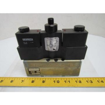Rexroth GT10062-0909 2-Position Double Solenoid Valve 24VDC 4-Pin ISO 1