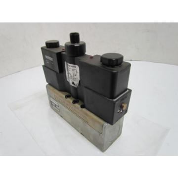 Rexroth GT10062-0909 2-Position Double Solenoid Valve 24VDC 4-Pin ISO 1