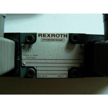 Rexroth 4WE6J51/AG24NZ4V Control Valve Wired