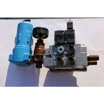 REXROTH Druckluftventil Magnetventil Ventilinsel / Solenoid valves  057
