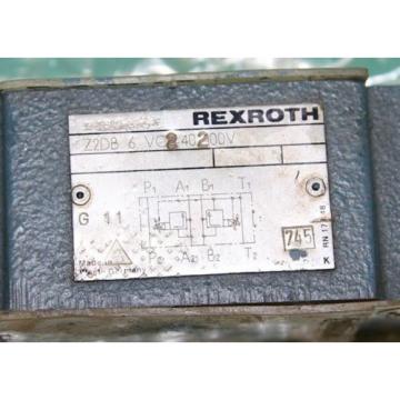 Rexroth Z2DB6VC2-4X/200V Hydraulic Valve Z2DB6VC24X200V Origin