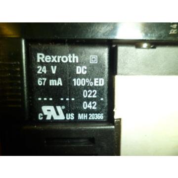 REXROTH CD26-PL 5763520820 PNEUMATIC SOLENOID VALVE NOS