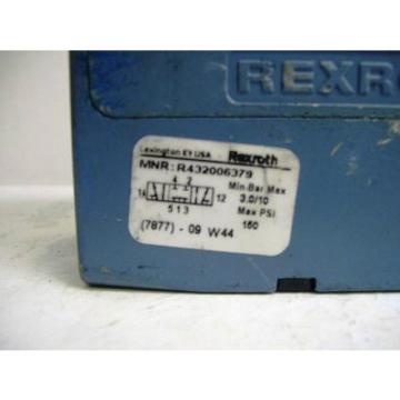 TM-2276, REXROTH R432006379 PNEUMATIC CERAM VALVE