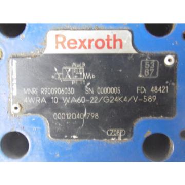 Rexroth 4WRA10WA60-22/G24K4/V-589 Proportional Directional Valve  WOW