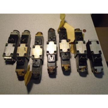 REXROTH HYDRONORMA  Hydraulic Valves Lot of 7