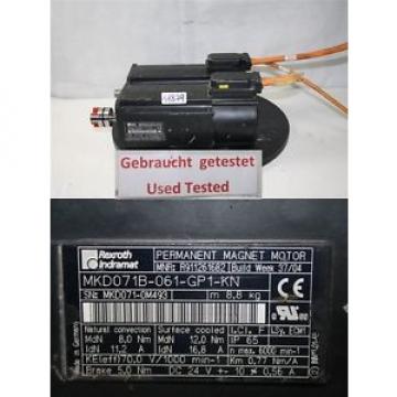 Rexroth Indramat Servomotor MKD071B-061-GP1-KN  R911261682