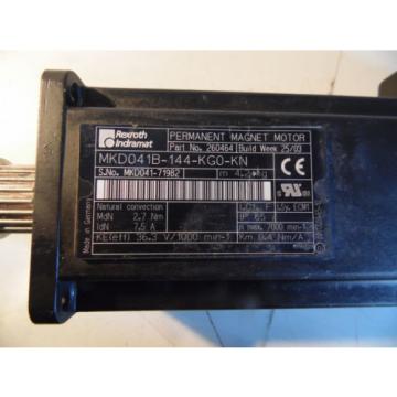 Rexroth Indramat MKD041B-144-KG0-KN AC Servomotor gebraucht gut